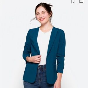 Skies are Blue Raja Collarless blazer. NWT
